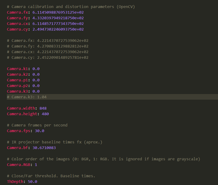 How to get the RGBD camera parameters? · Issue #11 · lifelong-robotic ...