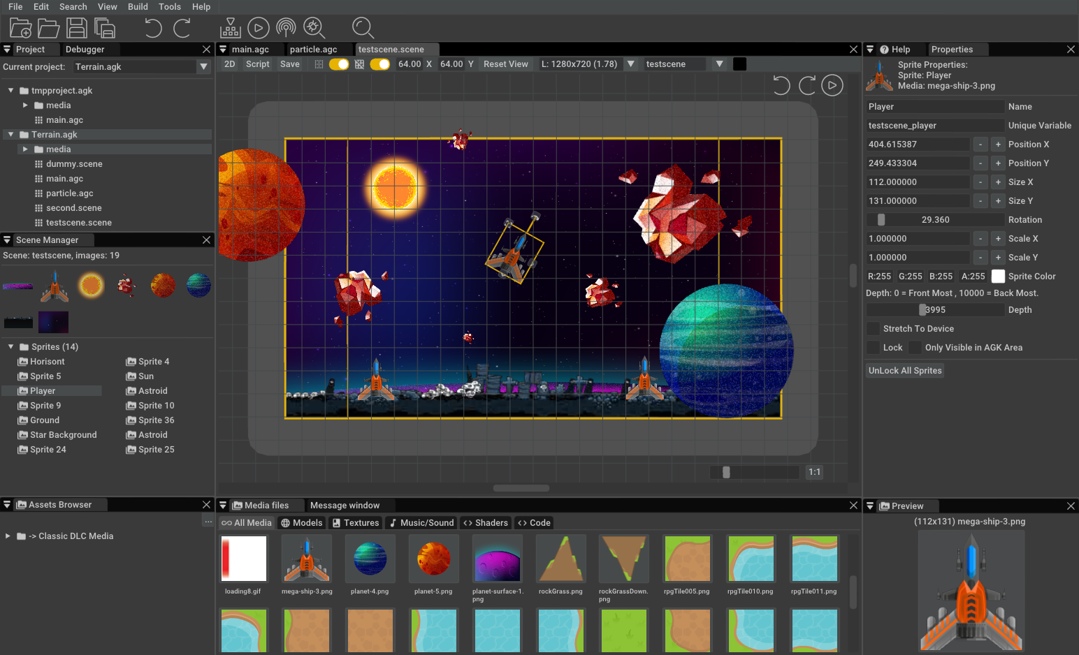 AppGameKit Studio - Scene Editor. (New Alpha 0.48). · Issue #172 · Dark ...