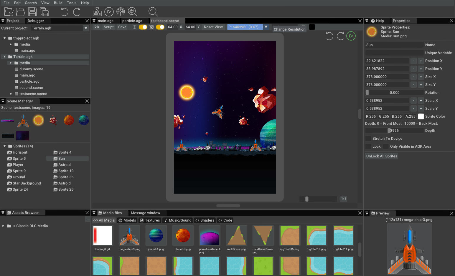 AppGameKit Studio - Scene Editor. (New Alpha 0.48). · Issue #172 · Dark ...