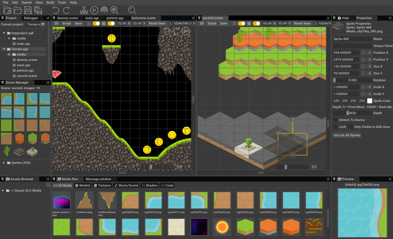 AppGameKit Studio - Scene Editor. (New Alpha 0.48). · Issue #172 · Dark ...