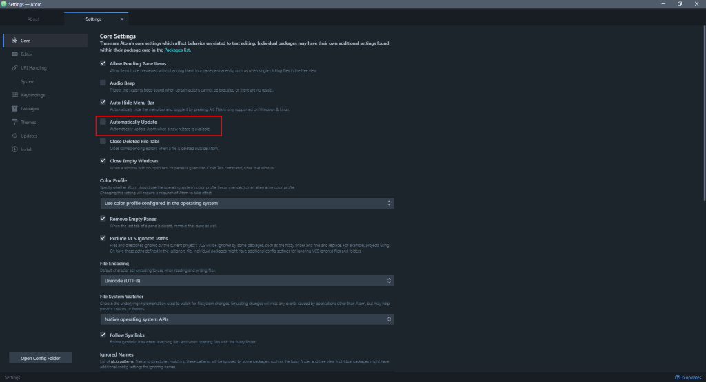 Thanks for the update I didn't want · Issue #20349 · atom/atom · GitHub