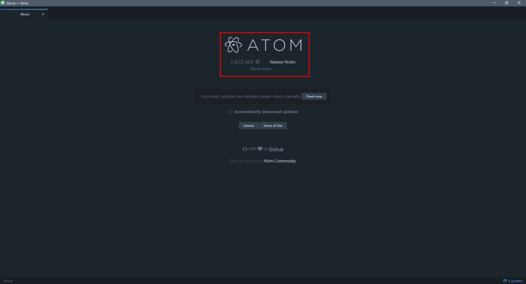 Thanks for the update I didn't want · Issue #20349 · atom/atom · GitHub