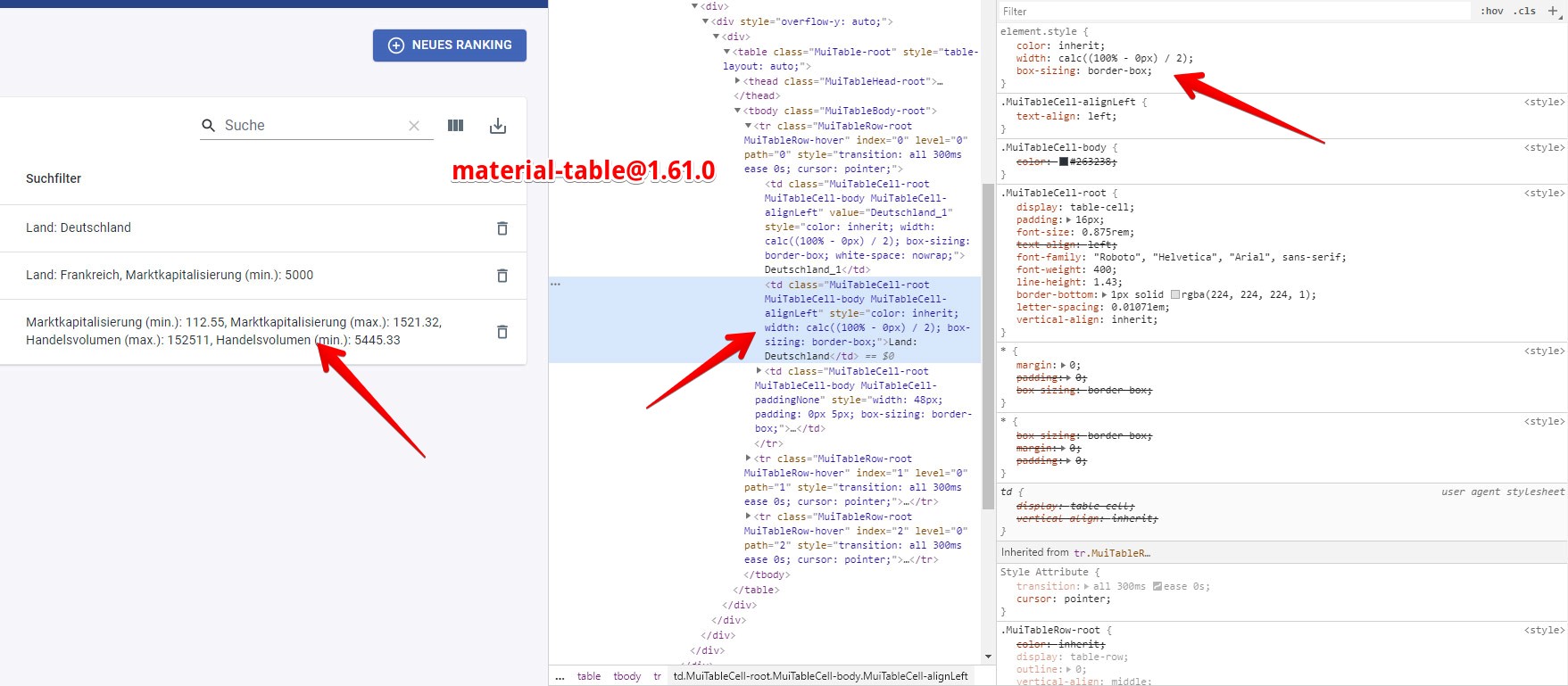 Bug in v1.62.0 and higher - table cell font style is set on inherit ...