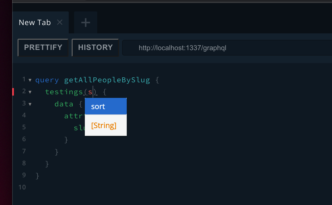 GraphQL only accepting sorting filter · Issue 13150 · strapi/strapi