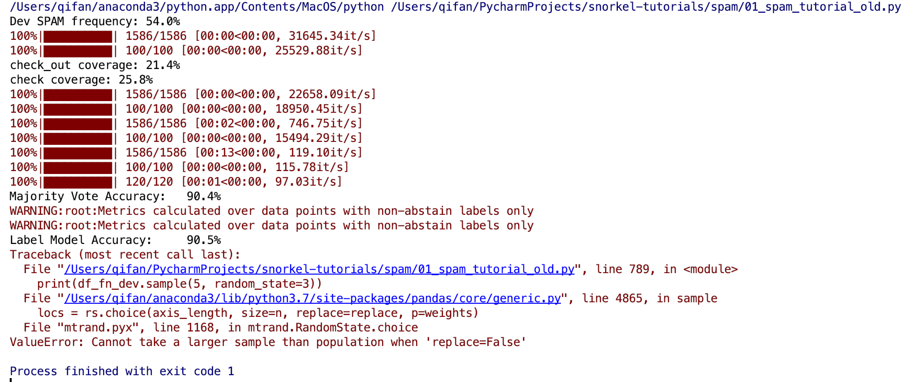 Face ValueError when running 01_spam_tutorial.py · Issue 179 · snorkel