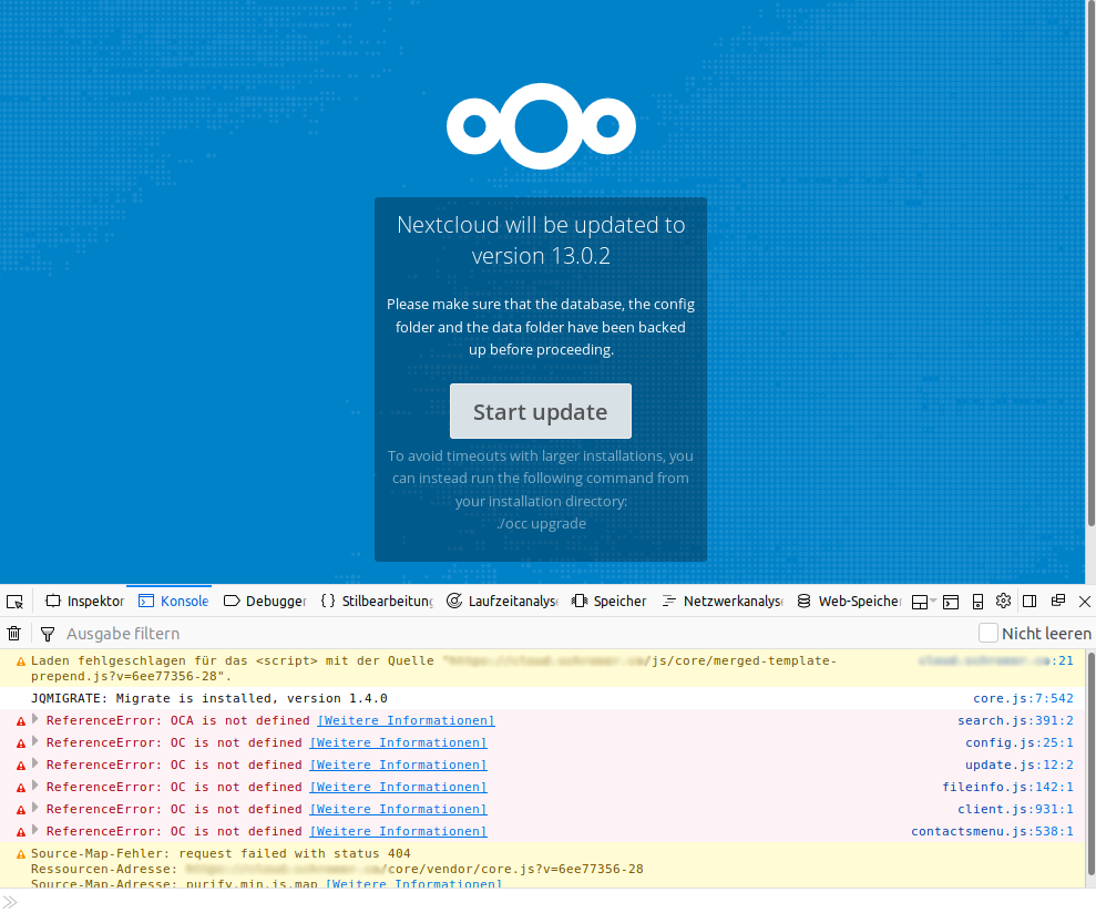 nextcloud-update