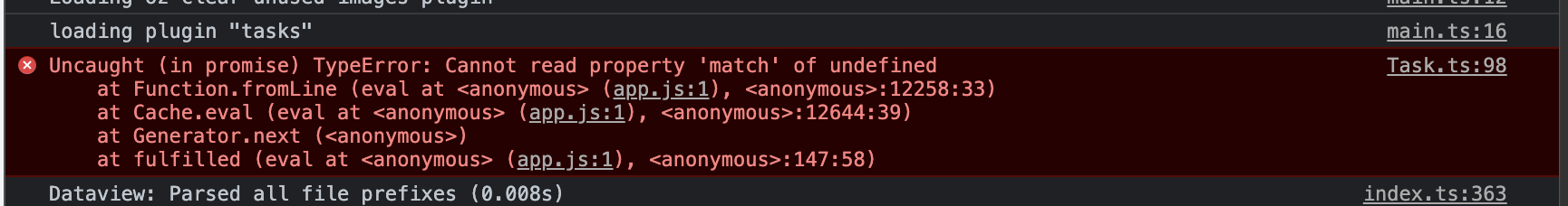 Tasks will not load. Seems to be an error on plugin load · Issue #307 ...