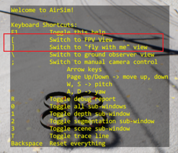 camera does not follow the drone anymore · Issue #273 · microsoft