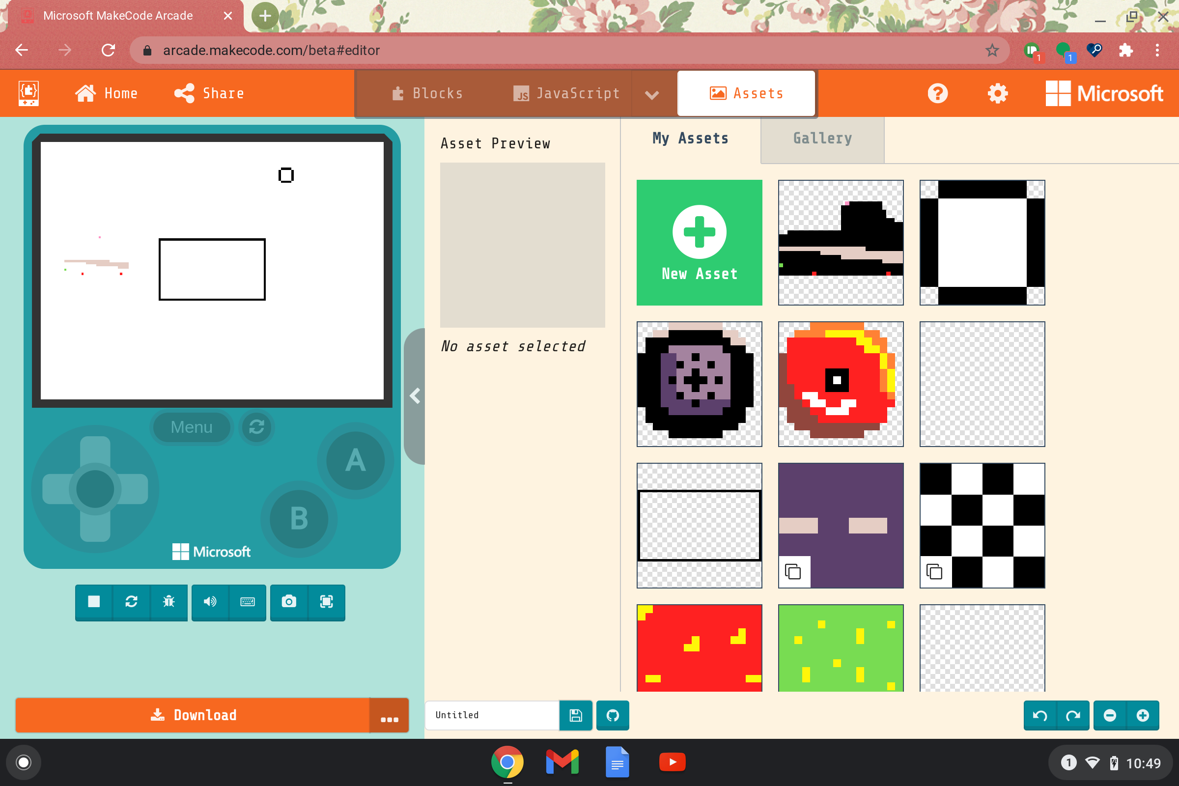 Triple toggle shadow is bursting out of the header on Chromebook ...