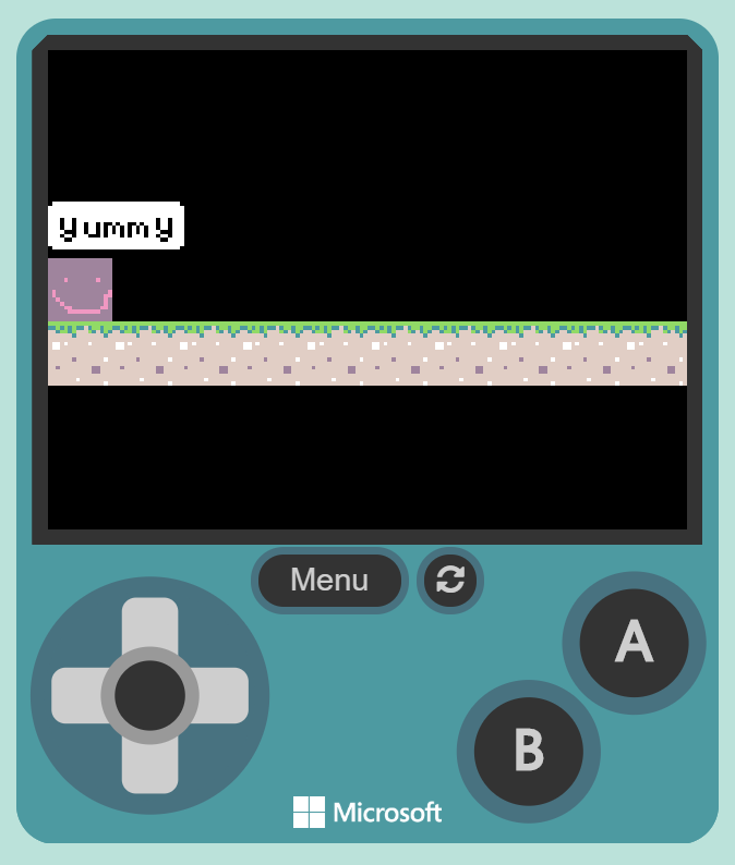Sprite say text bubble placement is bad hitting right wall · Issue ...