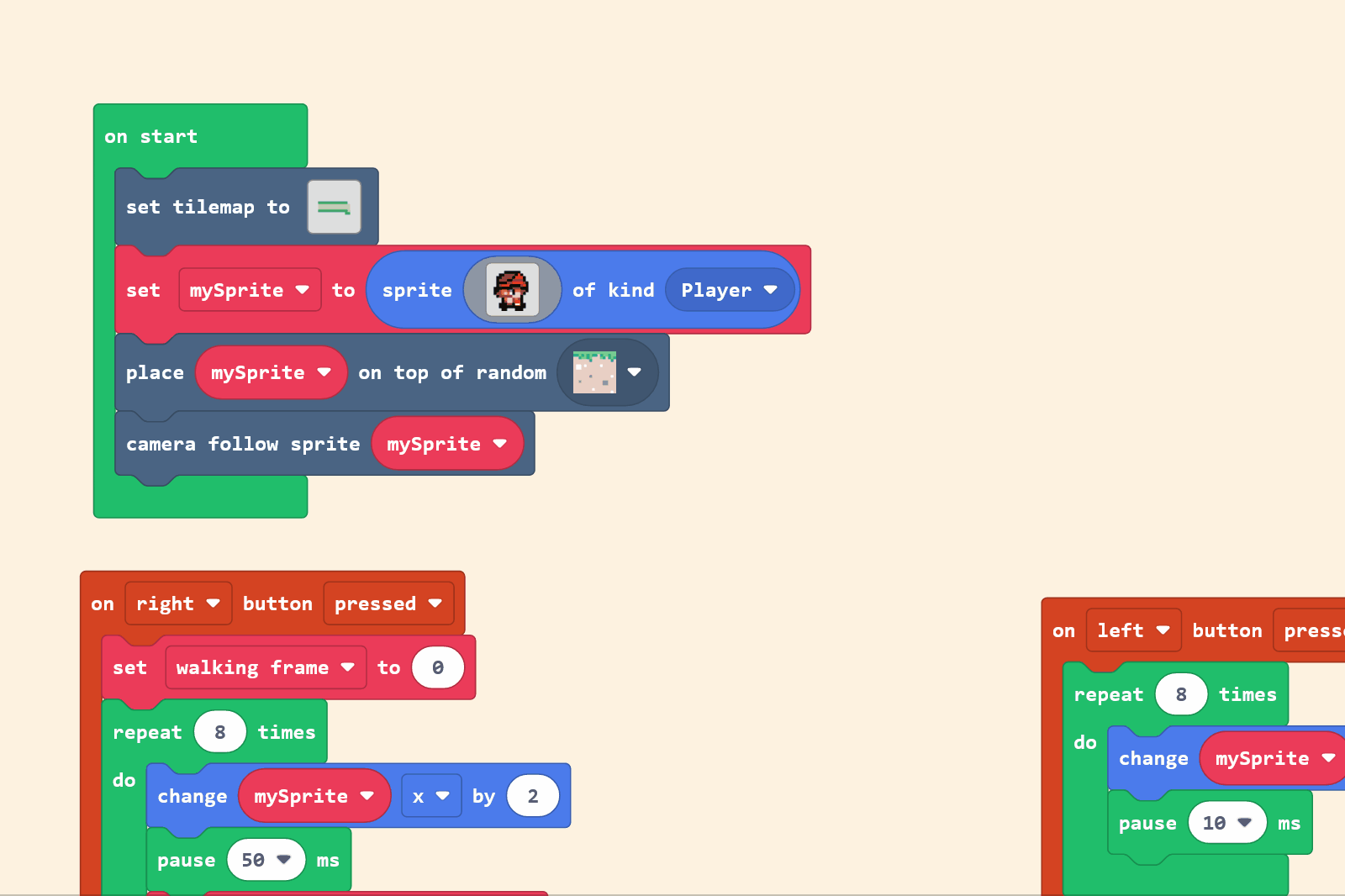 Blocks move by themselves · Issue #2233 · microsoft/pxt-arcade · GitHub