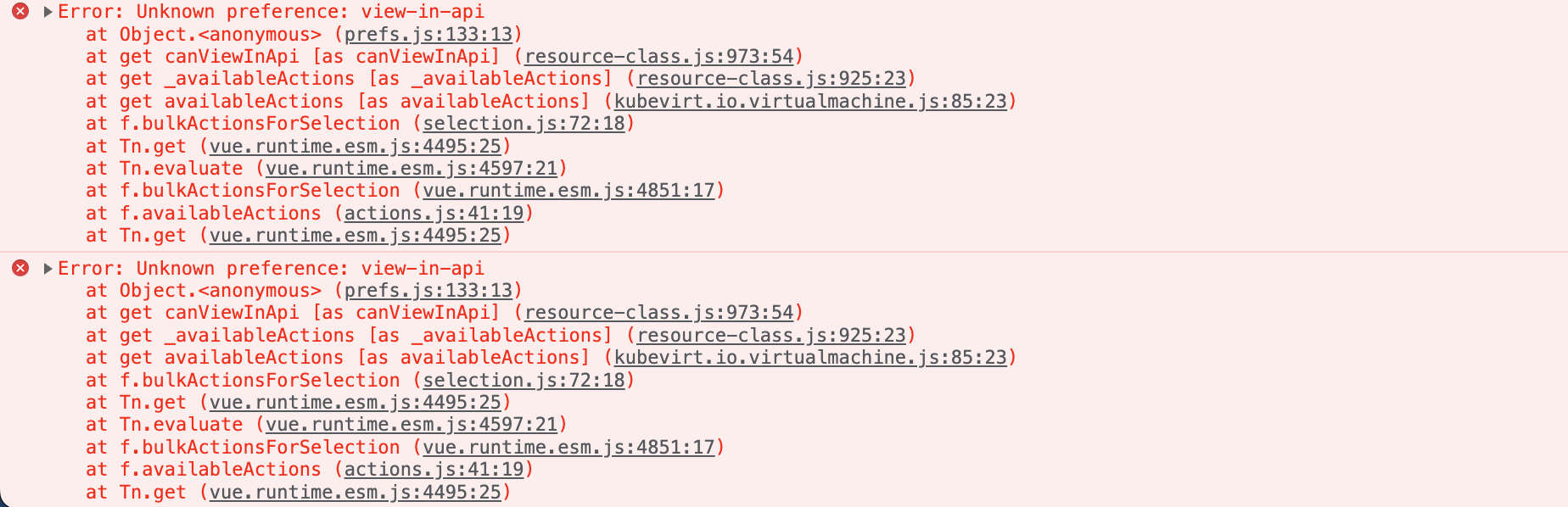 [BUG] Rancher v2.6.10 and Harvester v1.1.2rc3 compatibility error in