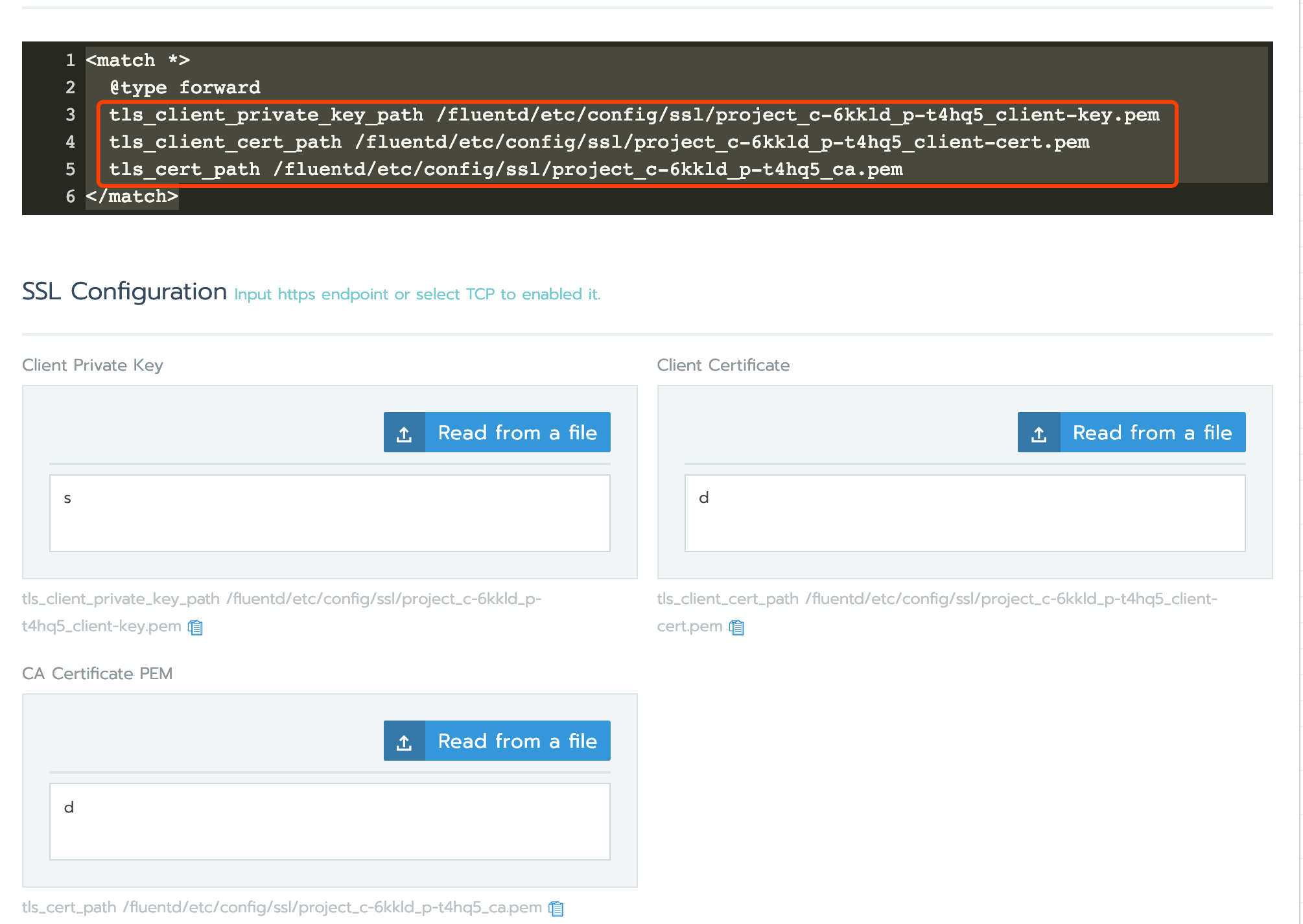 Fluentd Client Fix fluentd client cert path and client key path. by n313893254 · Pull ...