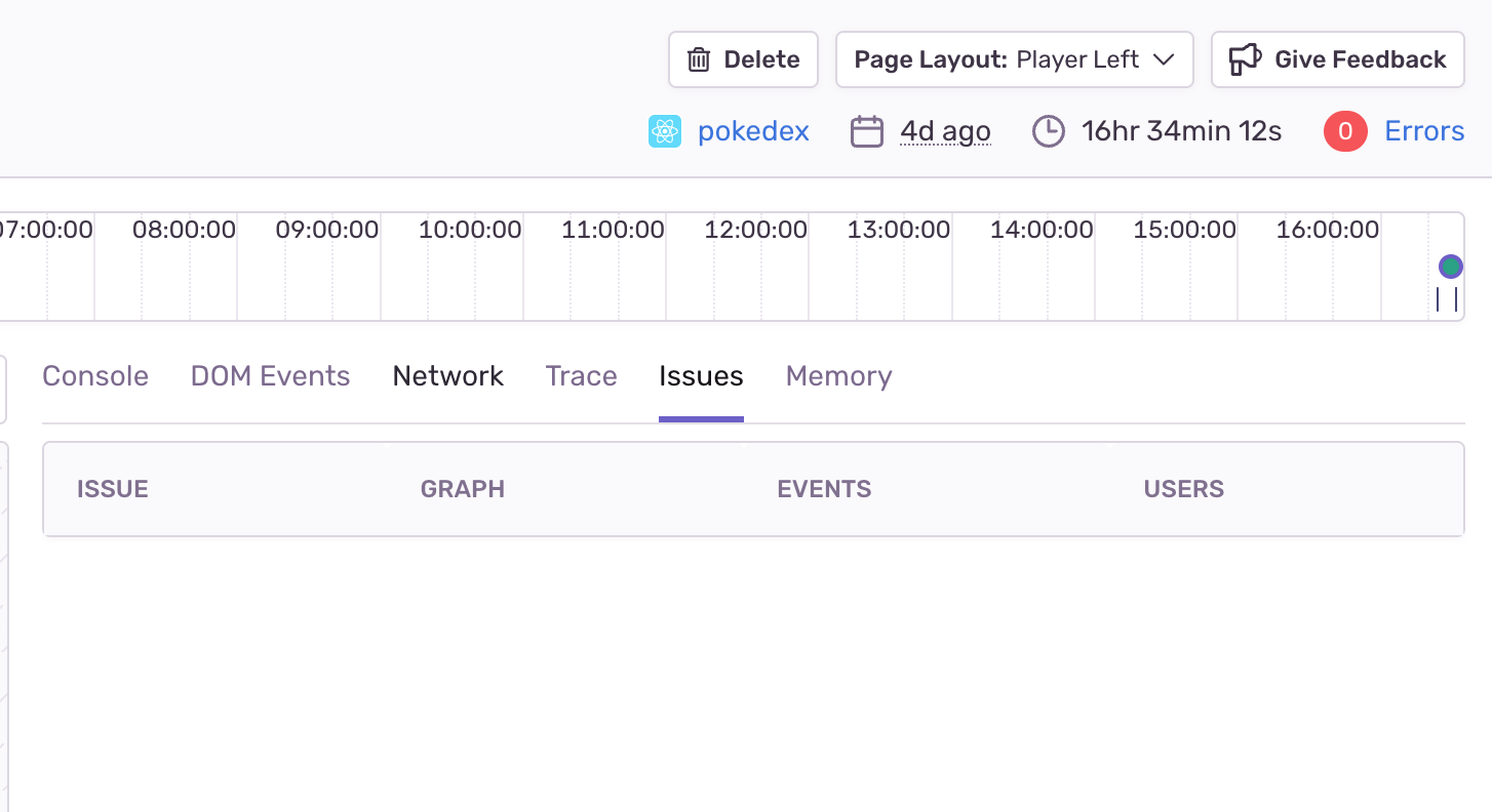Bug: Issues tab is not showing any issues for some customers · Issue ...