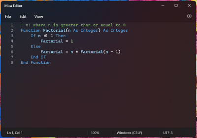 GitHub - BreeceW/WinUIEdit: Code editor control for UWP and WinUI 3 ...