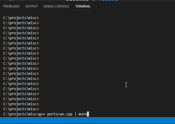 `| more` ignored in terminal · Issue #67037 · microsoft/vscode · GitHub