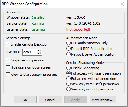 Not working on Windows 10 Professional (x64) Version 2009 (build 19042. ...