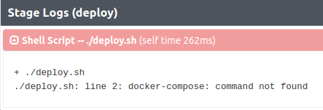 docker: not found / docker compose: command not found · Issue #1251 ...