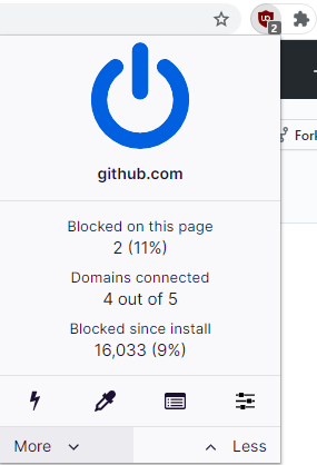 Update filter list on the extension popup · Issue #1128 · uBlockOrigin ...