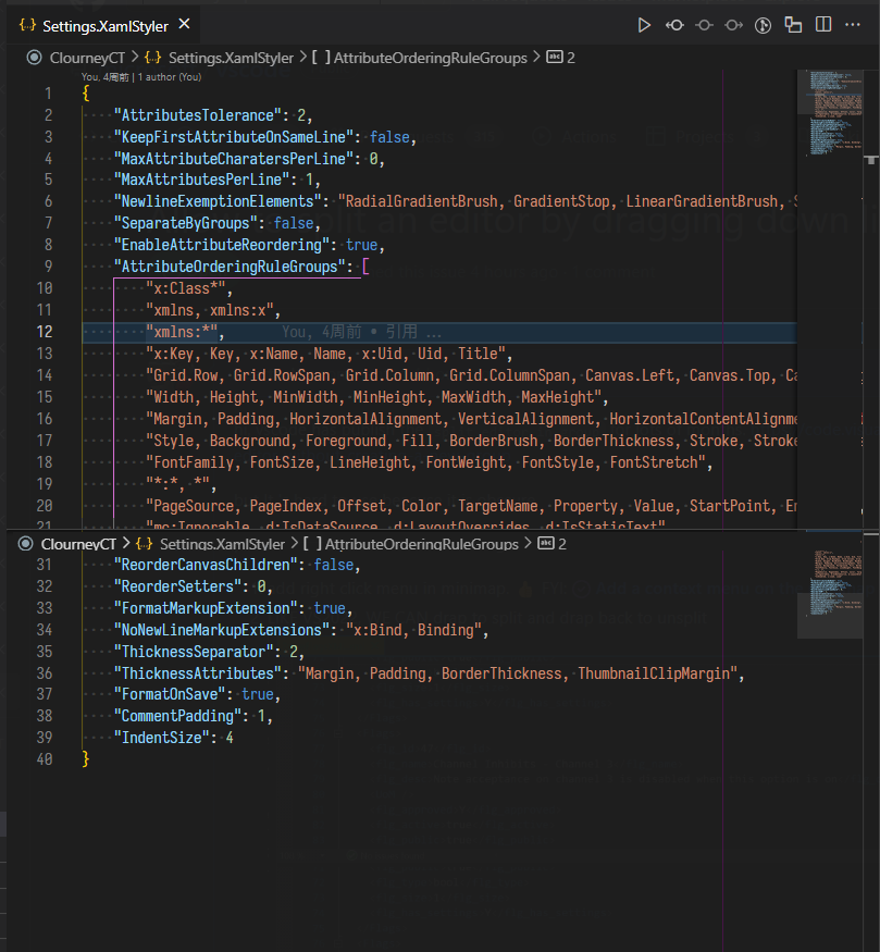enable both breadcrumbs in split editor in group when layout is