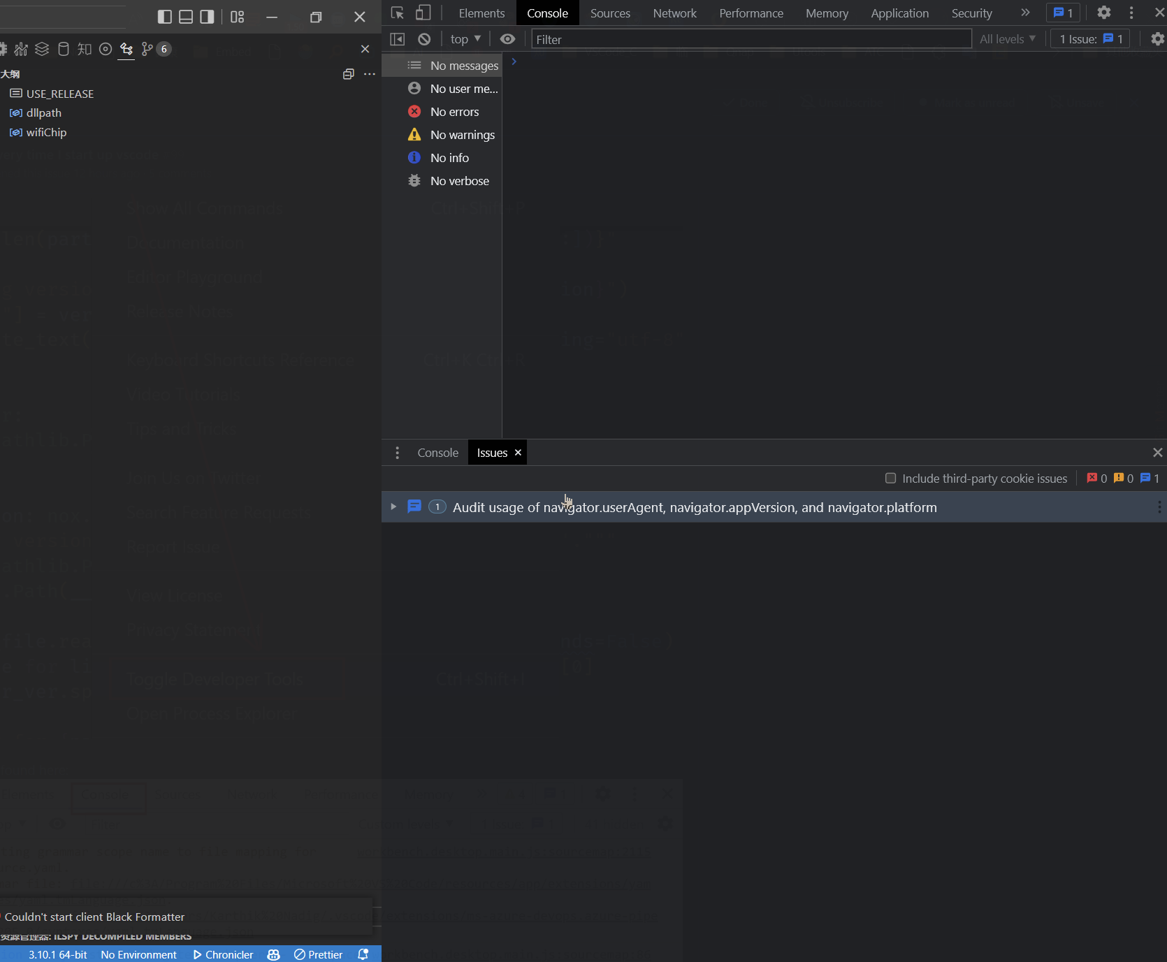 always fail every time I start up vscode · Issue #99 · microsoft/vscode ...
