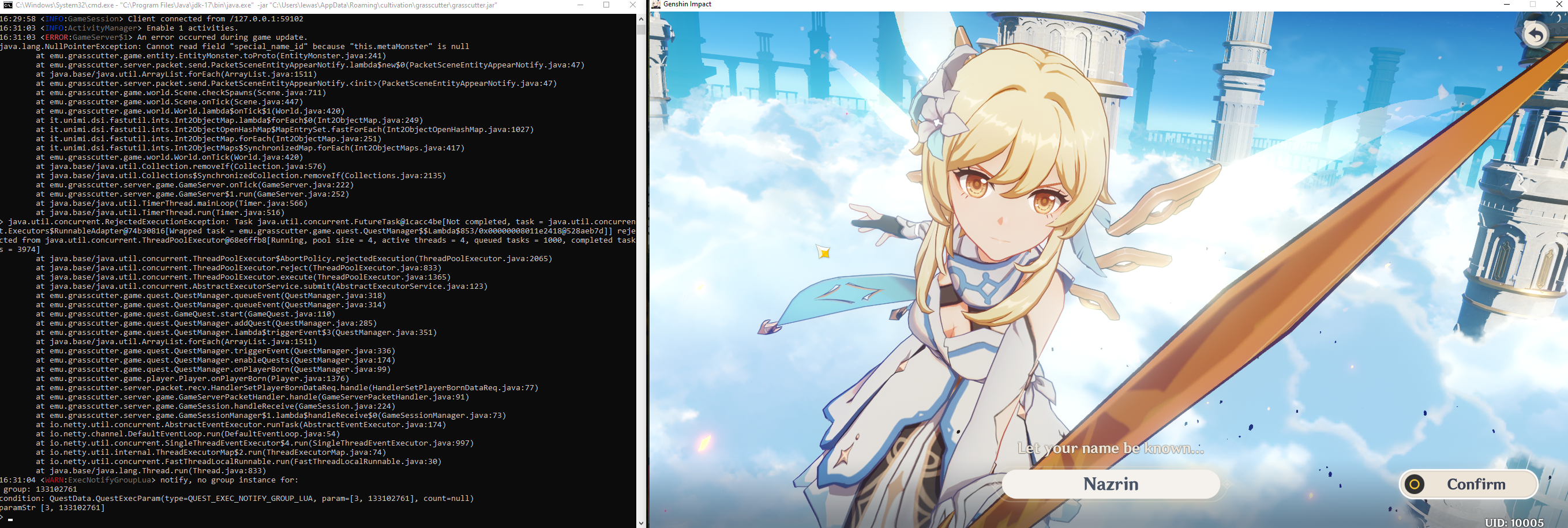 [Bug] unstable-quests: null metaMonsters: unable to set name. · Issue ...