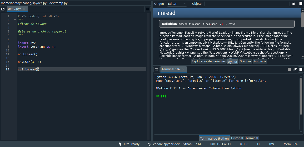 python docstring with vim pythoncomplete is not... Help is not displaying single-line docstrings · Issue #11579 · spyder ...