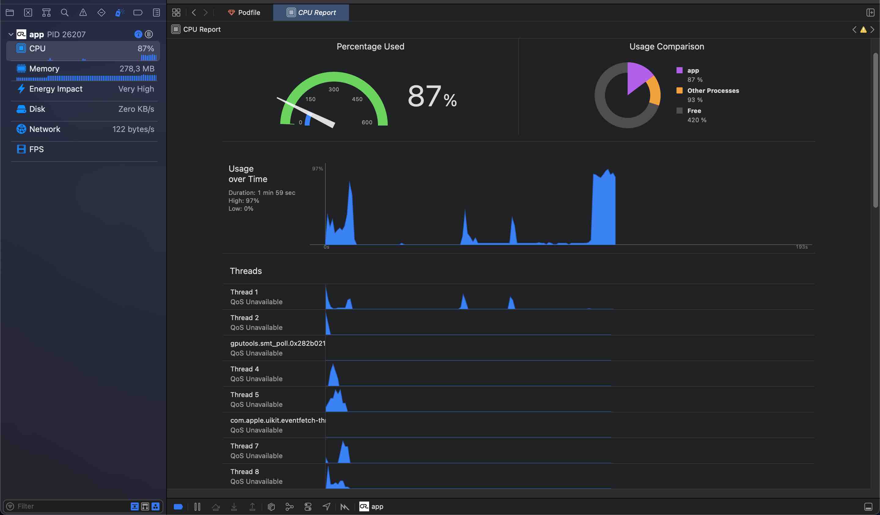 [iOS][Barcode Scanner] zXing handled barcode types are draining battery