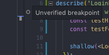 All breakpoints are unverified when trying to debug tests · Issue #5984 ...