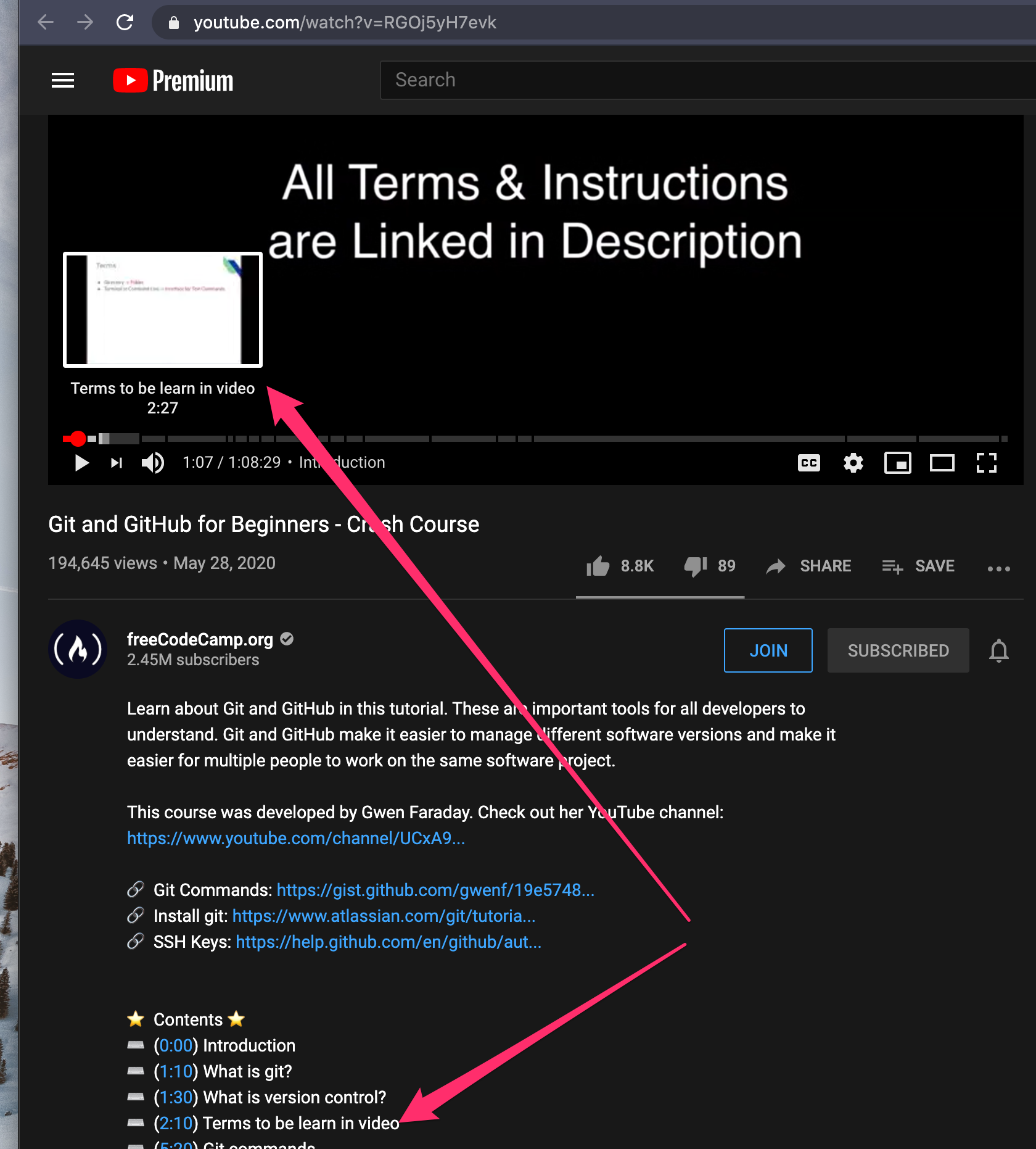 YouTube Make chapters displayed on progress bar · Issue 39546