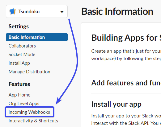 Incoming Webhooks