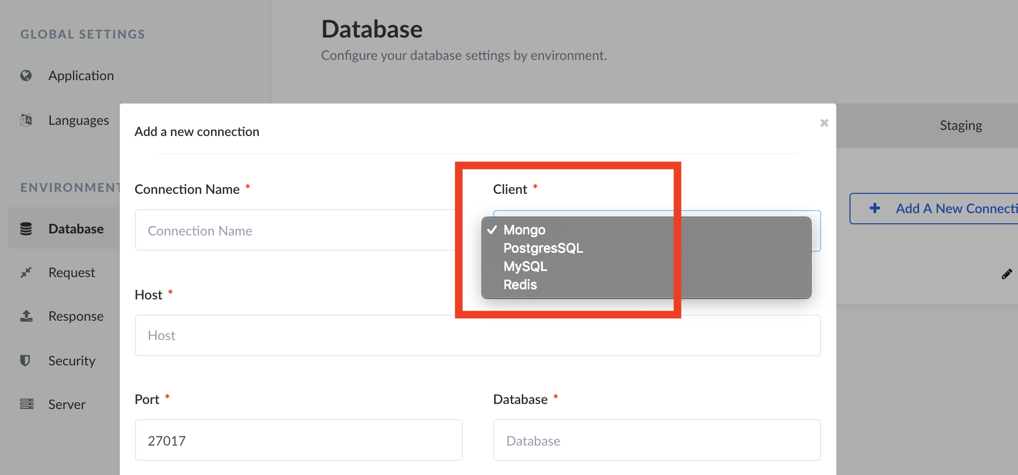 SQLite is not an option in the admin panel · Issue #3951 · strapi ...