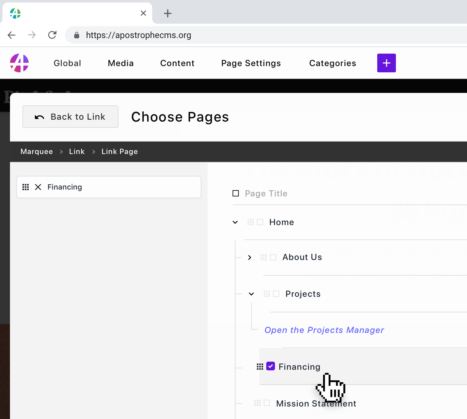 Modal Breadcrumbs · Issue 26 · apostrophecms/apostrophestorybook · GitHub