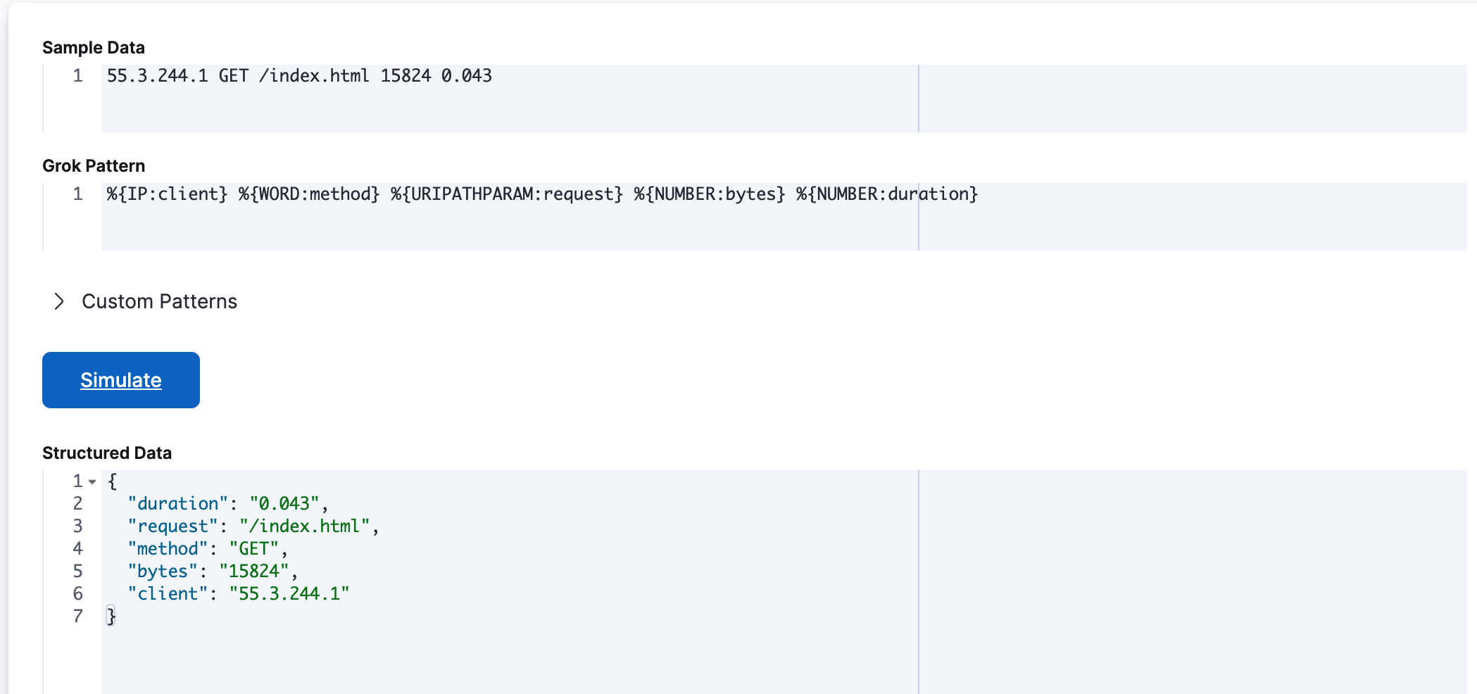 Improvements for Grok Debugging within Graylog · Issue #14451