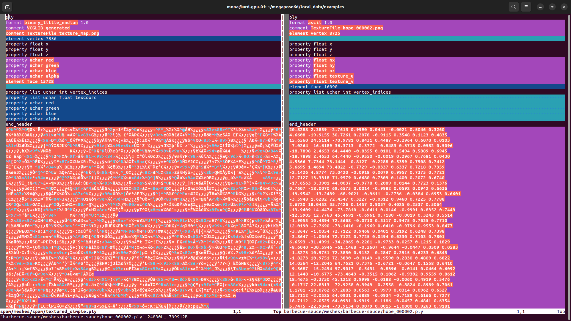Problem with mesh and contour overlay 2D detection is visualized but