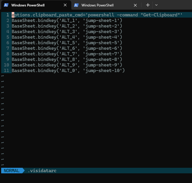 Pasting from Clipboard in Windows 10 · Issue 1920 · saulpw/visidata