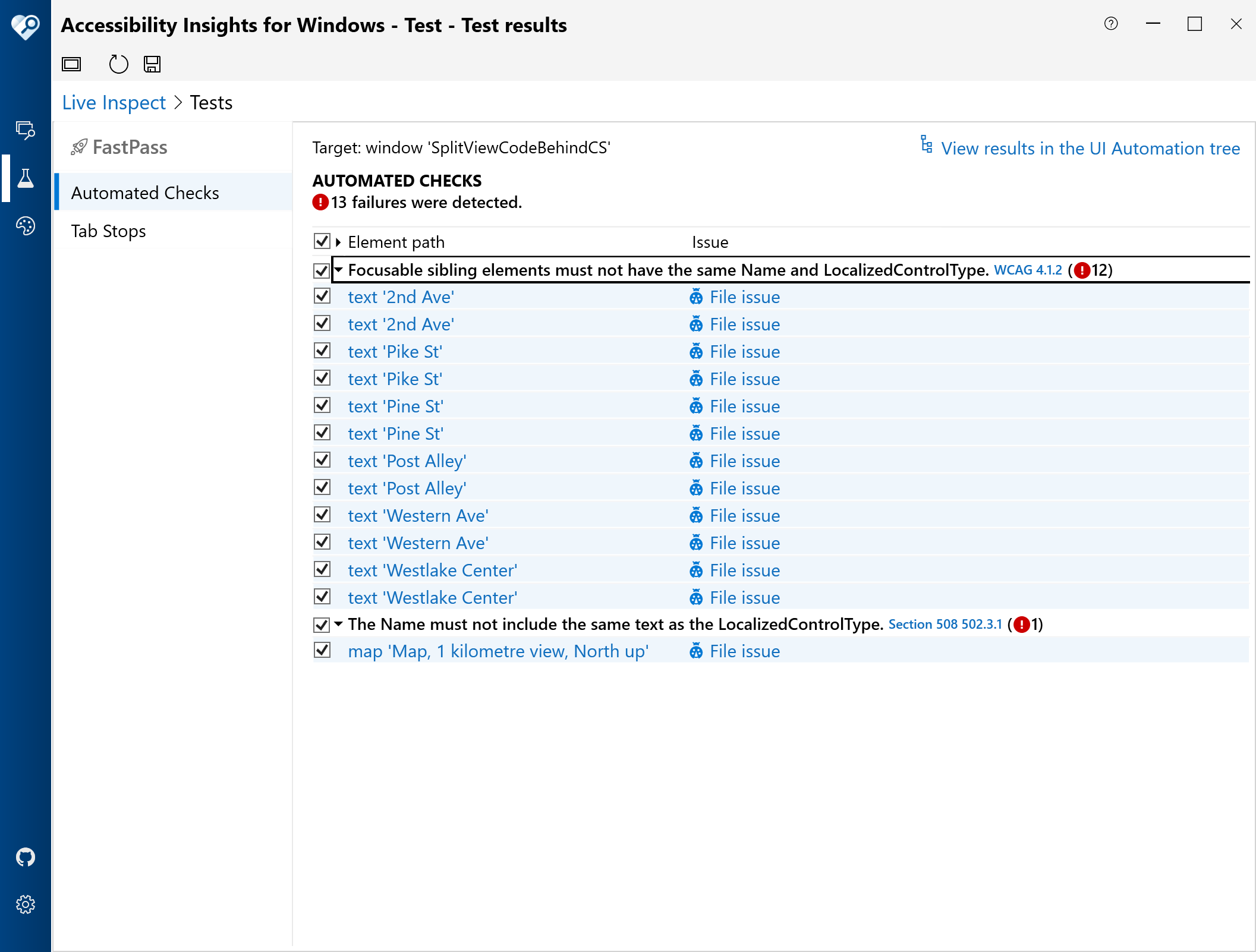 Accessibility issues with Map control · Issue #2993 · microsoft ...