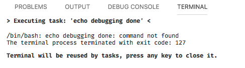 Tasks no longer work · Issue #45684 · microsoft/vscode · GitHub