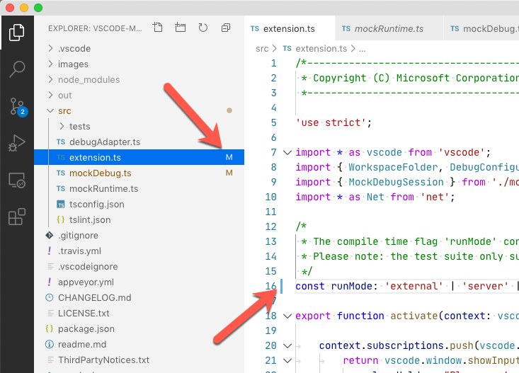 Could VSCode support dirty lines like VS? · Issue #92255 · microsoft ...