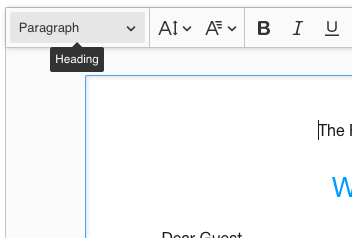 'Heading' is inaccurate tooltip for the dropdown · Issue #2465 ...