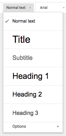 'Heading' is inaccurate tooltip for the dropdown · Issue #2465 ...