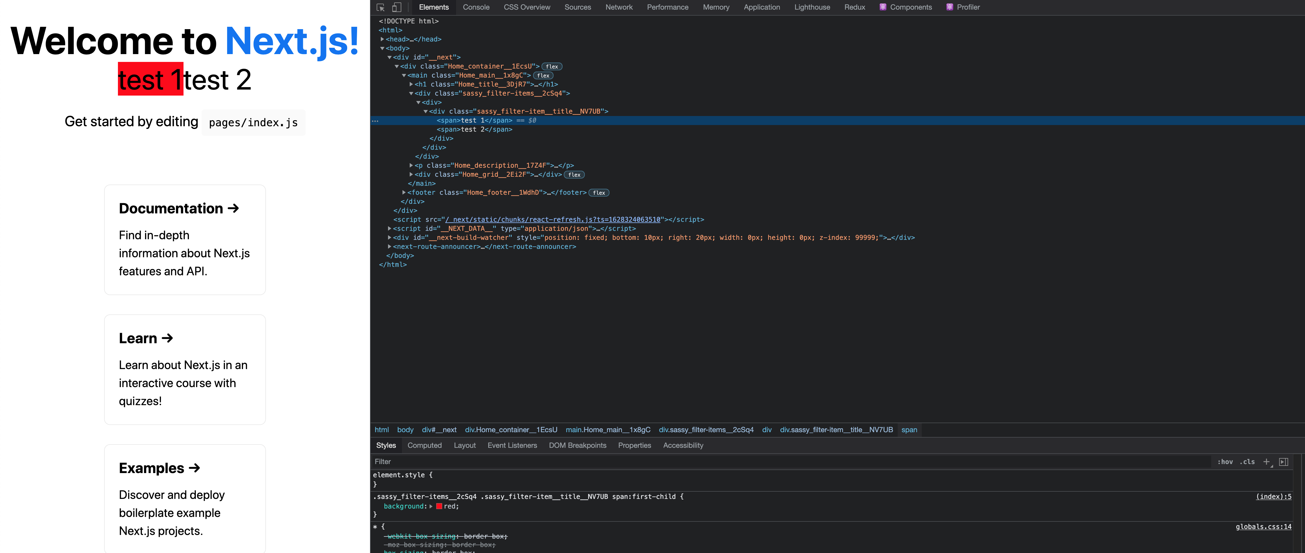 Nesting scss and BEM naming in built-in sass support · vercel next.js ...
