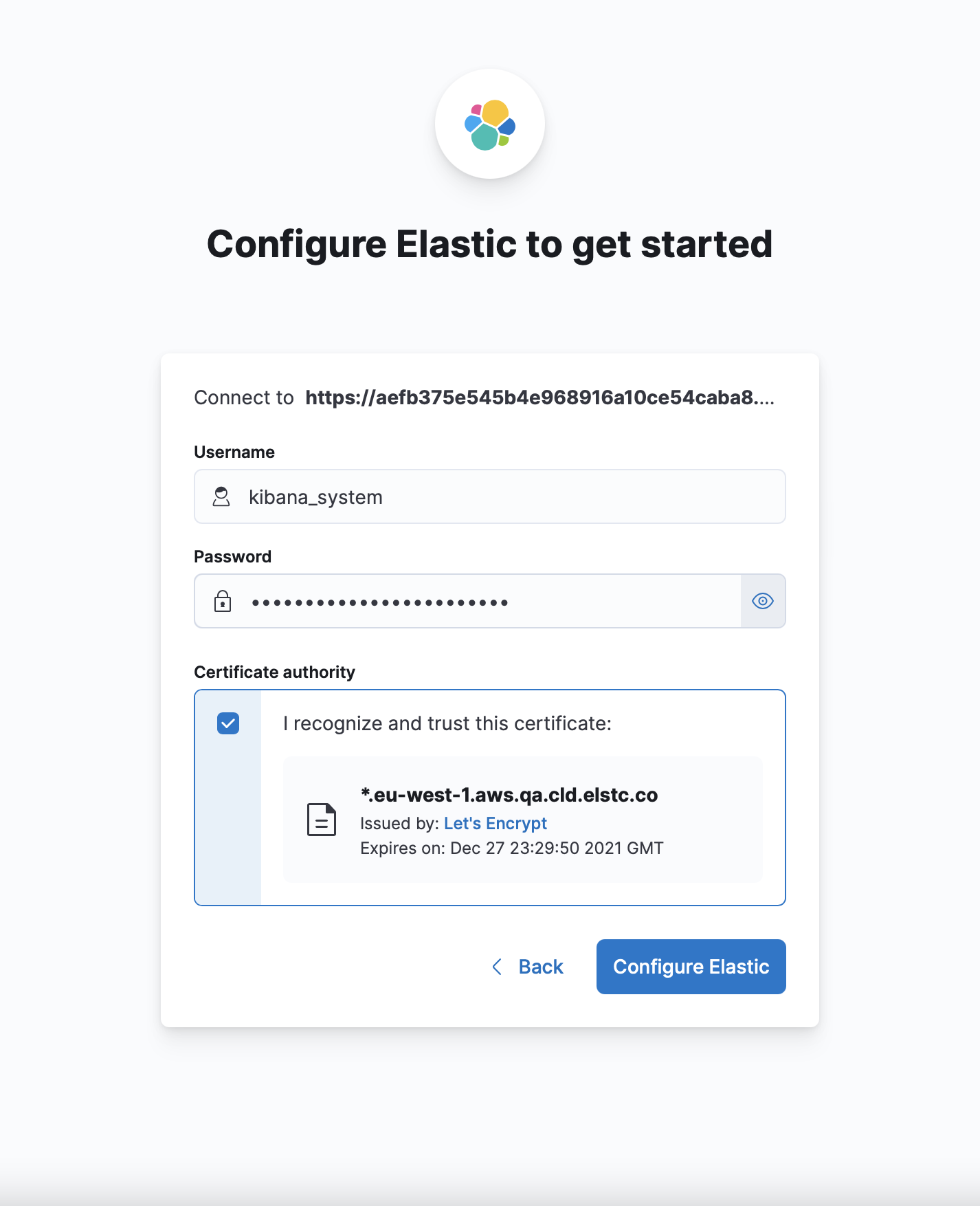 Interactive setup shouldn't allow connecting with incompatible version ...