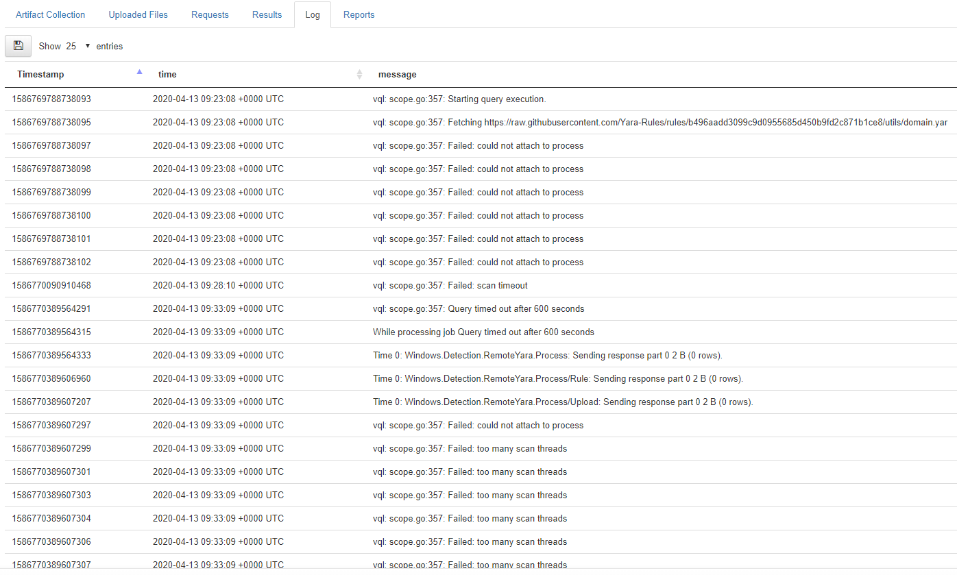 [Windows, Yara] Several errors running remote yara rules on Windows