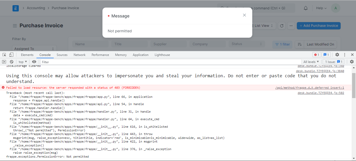 Permission issue after update · Issue #15124 · frappe/frappe · GitHub