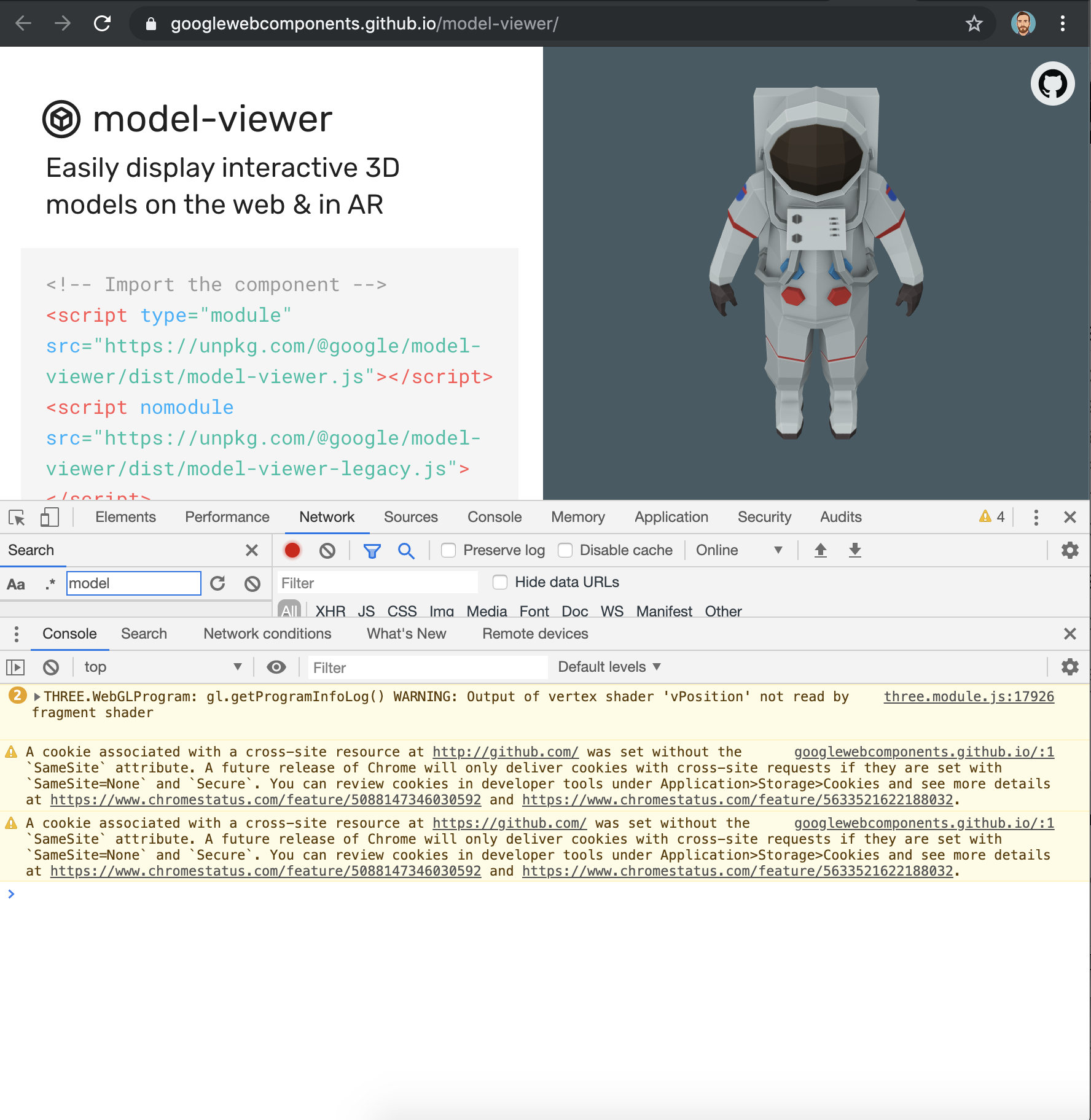 Camera randomly jerks around when tumbling the model · Issue #800 ...