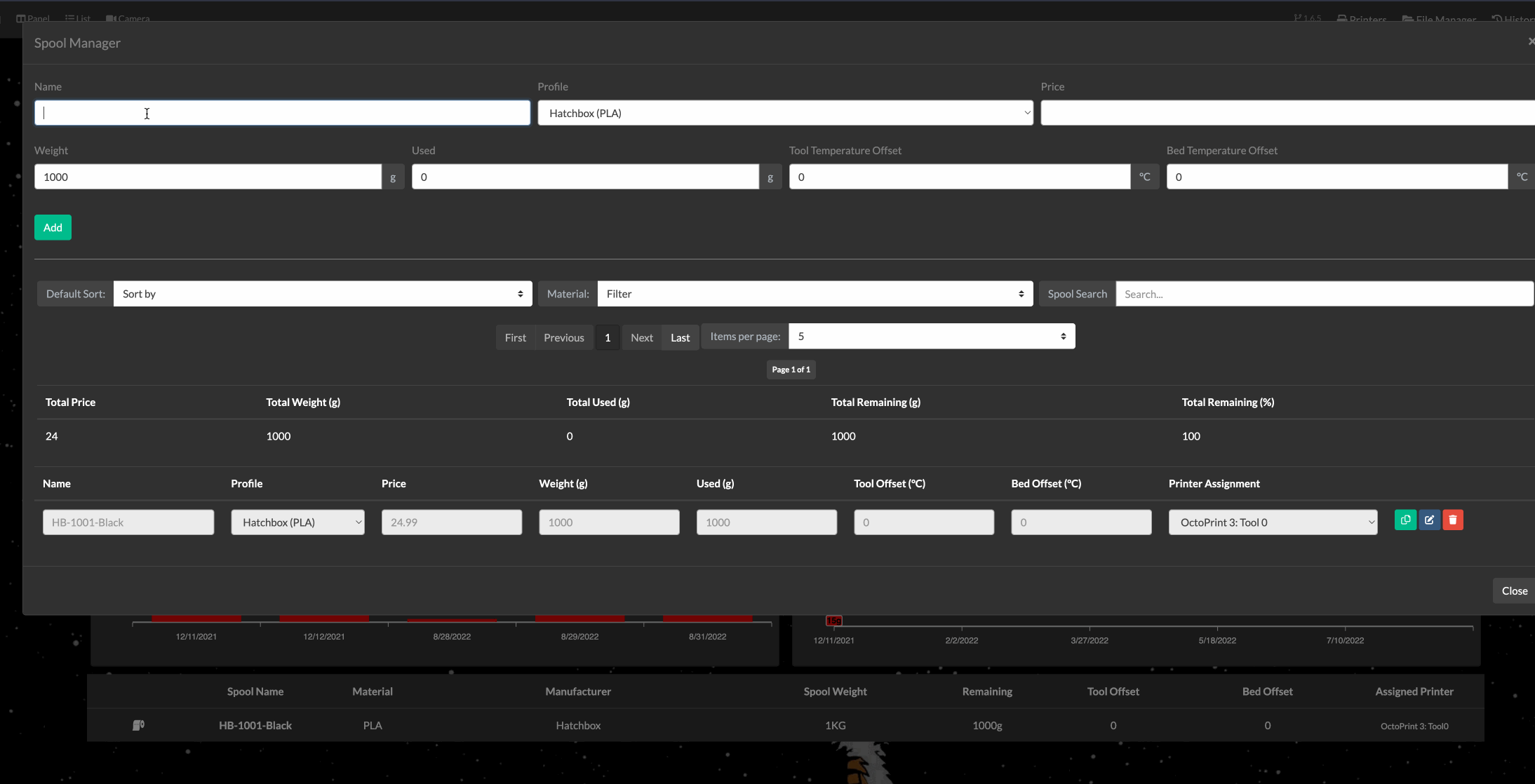 Filament Manager Throwing Error · Issue 1194 · OctoFarm/OctoFarm · GitHub