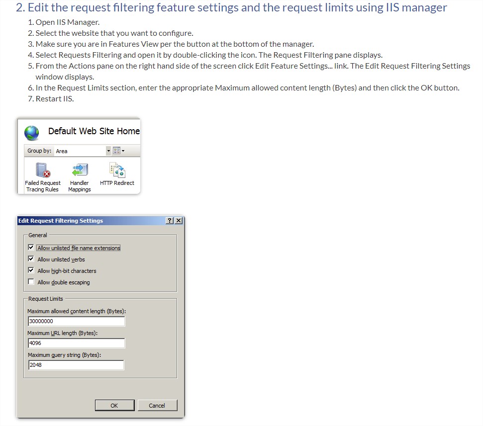 Error pushing huge packages on IIS (413 Payload Too Large) · Issue #463 ...