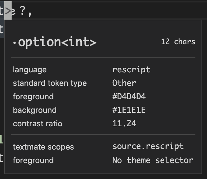 Ligature incorrectly activated for 2 different tokens · Issue 111945