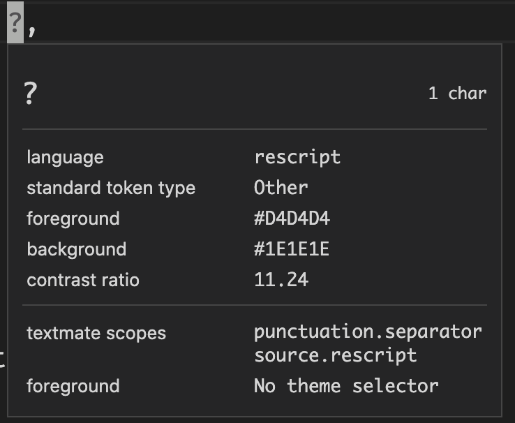 Ligature incorrectly activated for 2 different tokens · Issue 111945